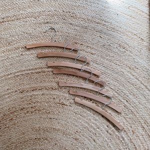 Wooden Baby clothes hangers